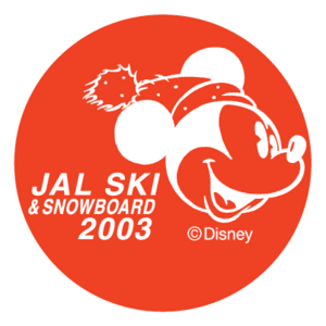 JAL Ski & Snowboard 2003 Logo