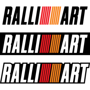 Mitsubishi Ralli Art Logo