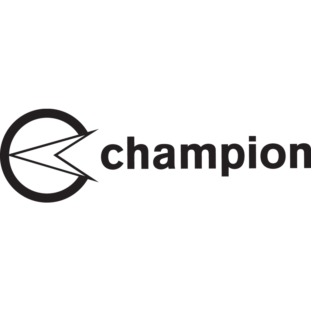 Champion logo in vector (.EPS + .SVG + .CDR) for free download