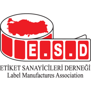 Etiket Sanayicileri Dernegi (Yeni Logo) ESD Logo