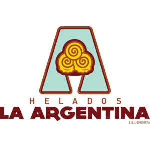 Helados La Argentina Logo