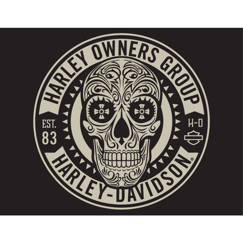 Logo, Auto, Mexico, Harley Owners Group