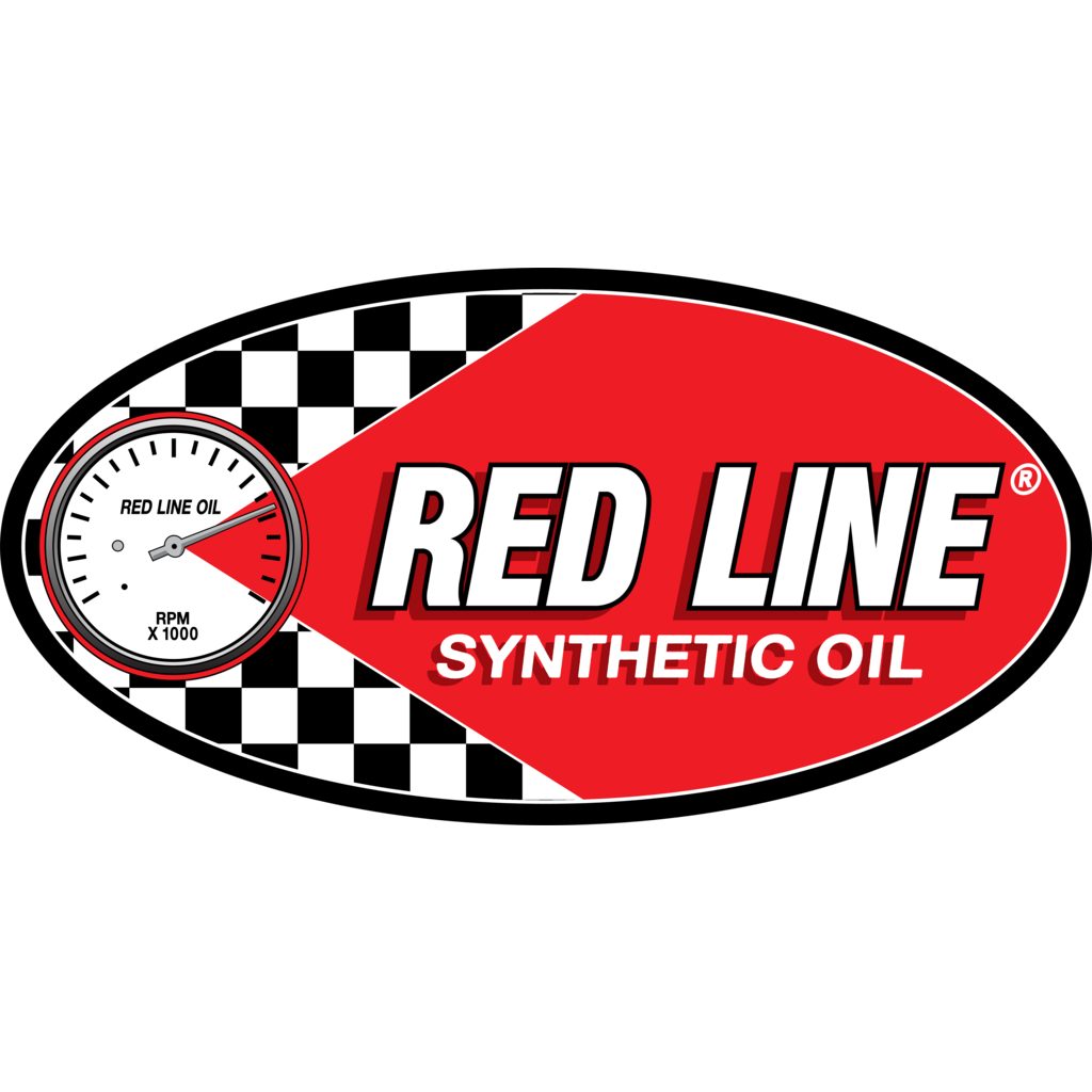 Logo, Auto, United States, Red Line Oil