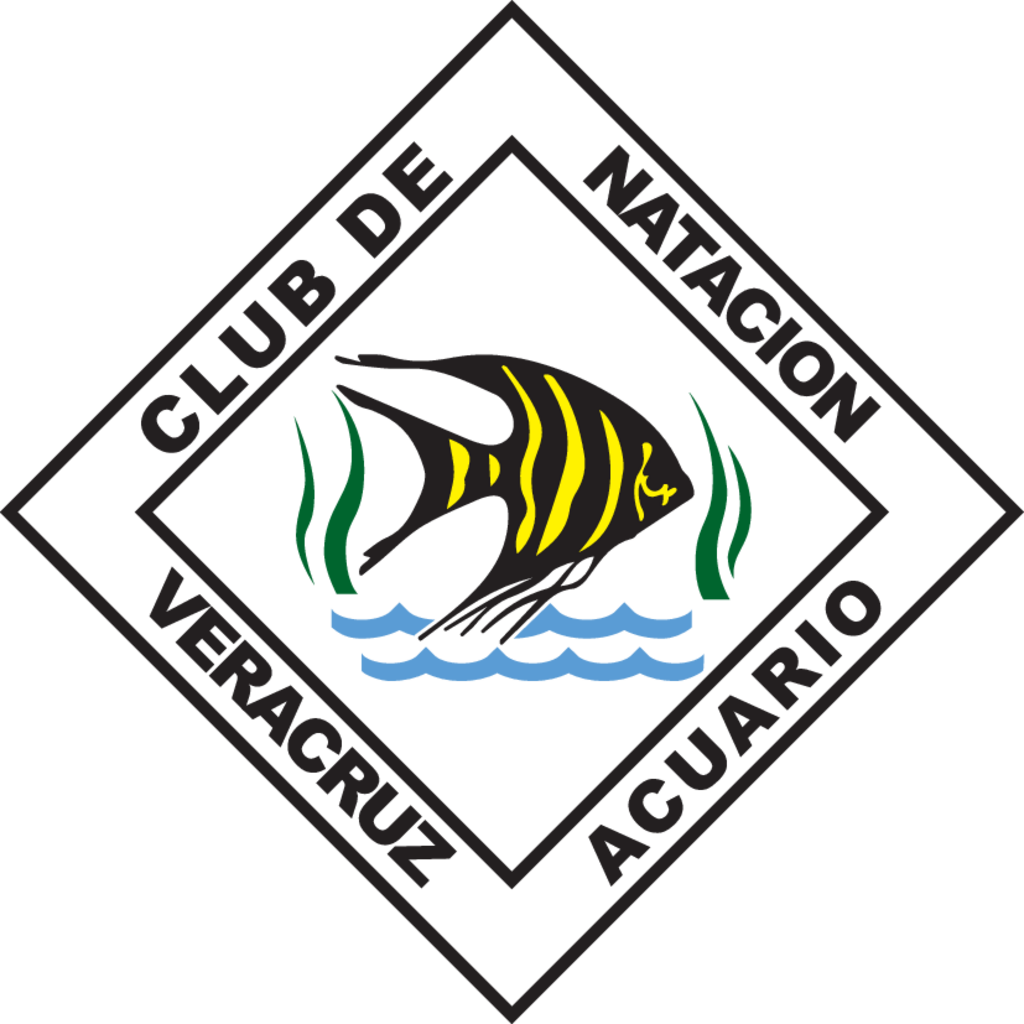 Club de Natacion Veracruz Acuario logo, Vector Logo of Club de Natacion  Veracruz Acuario brand free download (eps, ai, png, cdr) formats
