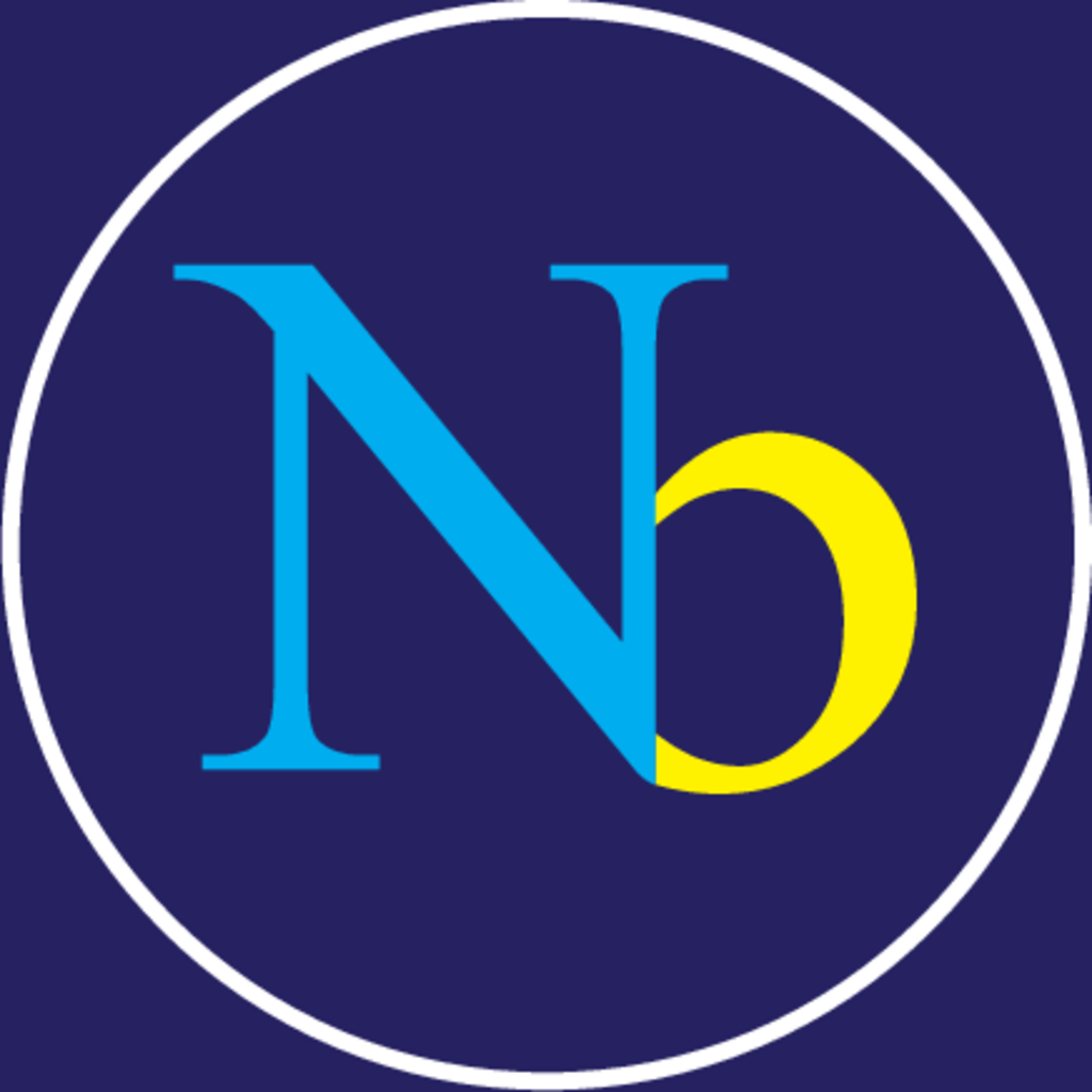 NB logo monogram emblem style with crown shape design template 4235168  Vector Art at Vecteezy
