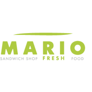 Mario Fresh Food Sandwich Shop Logo