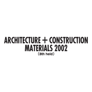 Architecture + Construction Materials 2002 Logo