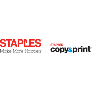 Staples Make More Happen  Logo