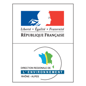 Direction Regionale de l'Environnement Rhone Alpes Logo