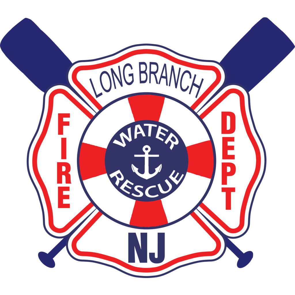 Logo, unclassified, United States, Long Branch Fire Department - Water Rescue