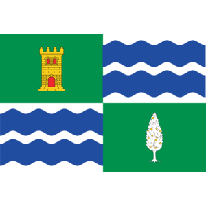 Bandera de Mequinenza Logo