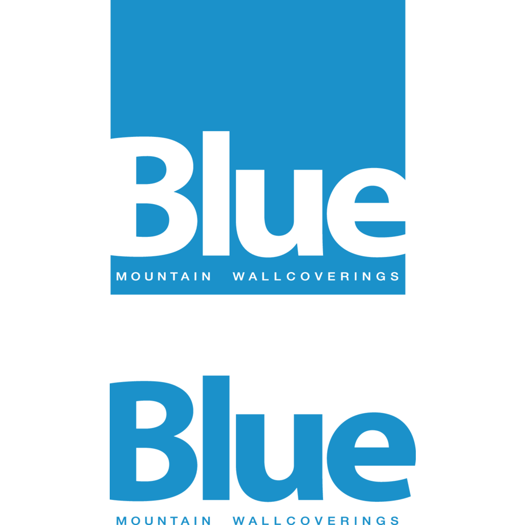 Logo, Industry, Canada, Blue Mountain Wallcoverings