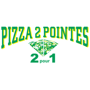 Pizza 2 Pointes Logo