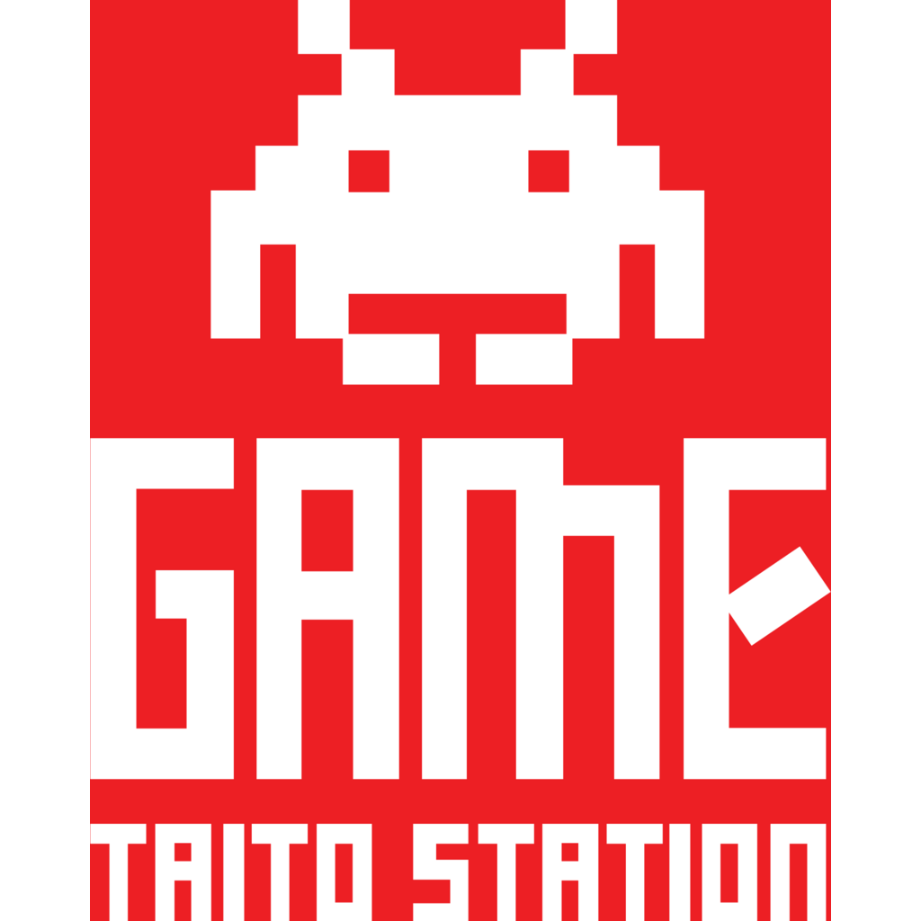 Game Station Logo Stock Vector