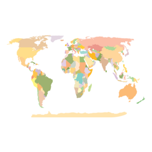 World map Logo