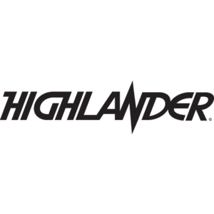 HIGHLANDER - Title movie logo (BLACK)