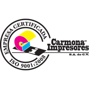 Carmona Impresores MR ISO 9000 Logo