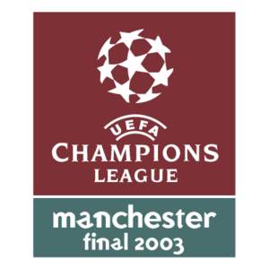 UEFA Champions League Manchester Final 2003 Logo