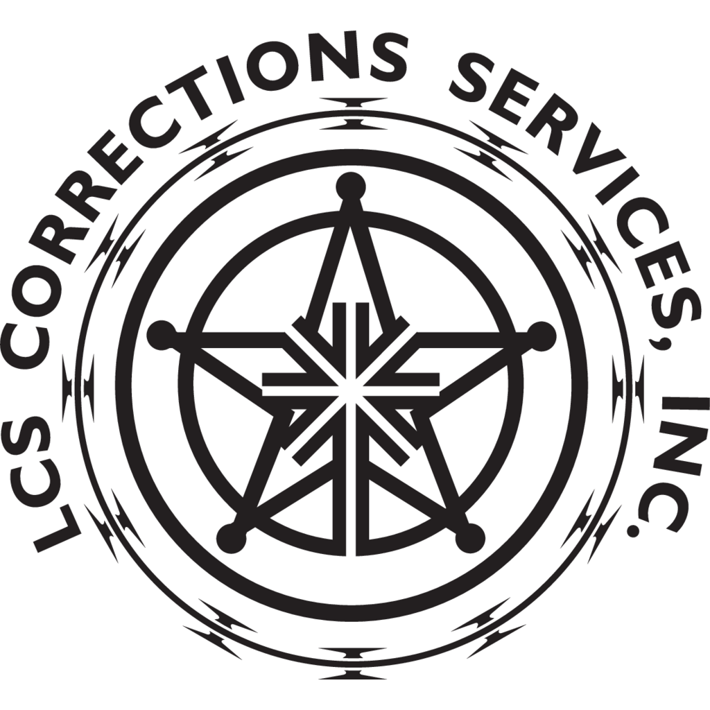 Logo, Security, United States, LCS Corrections Services