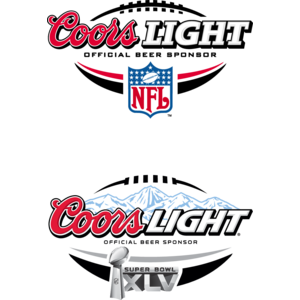 Coors Light NFL Official Beer Sponsor Logo