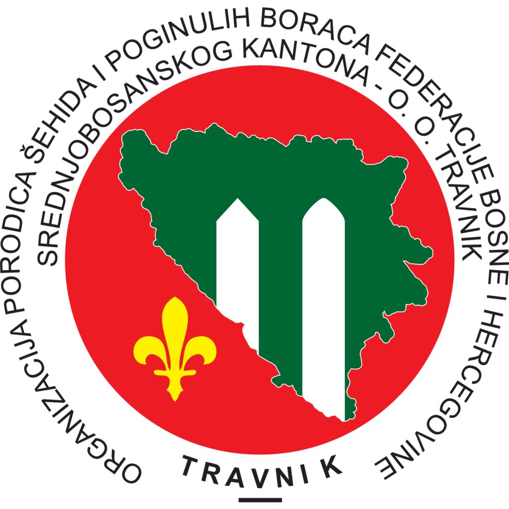 Logo, Government, Bosnia & Herzegovina, Organizacija Porodica Sehida i Poginulih Boraca SBK Travnik - Organizacija Porodica šehida i Poginulih Boraca SBK Travnik