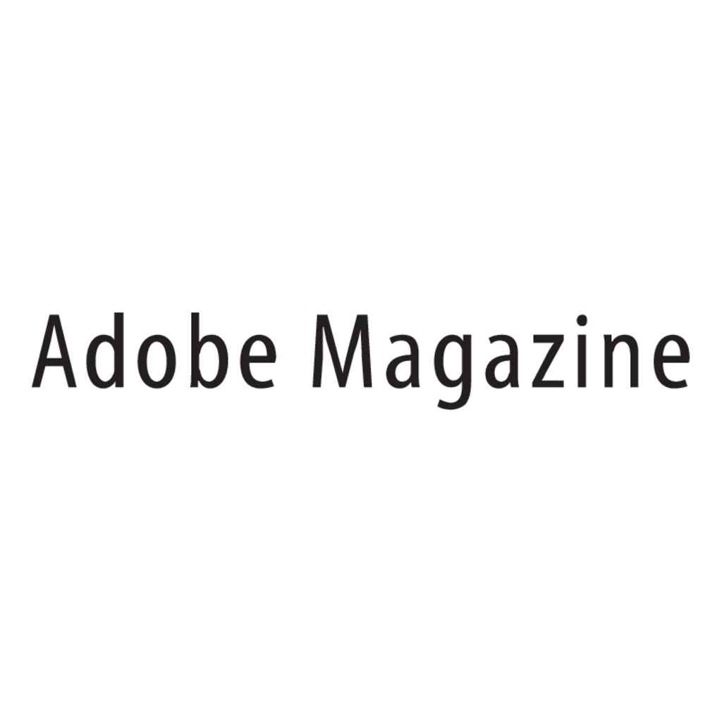Adobe Magazine logo, Vector Logo of Adobe Magazine brand free download ...