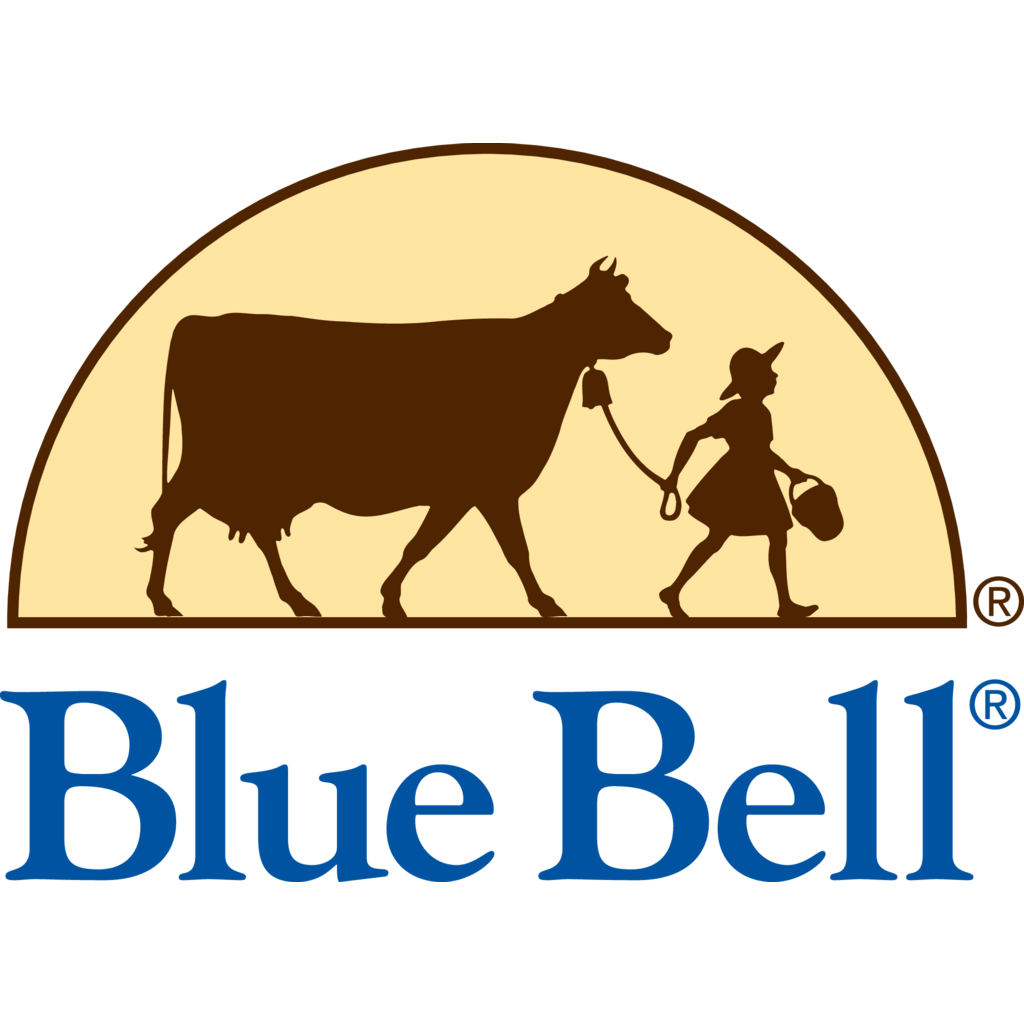 Logo, Food, United States, Blue Bell Ice Cream