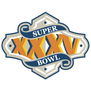 Super Bowl 2001 Logo