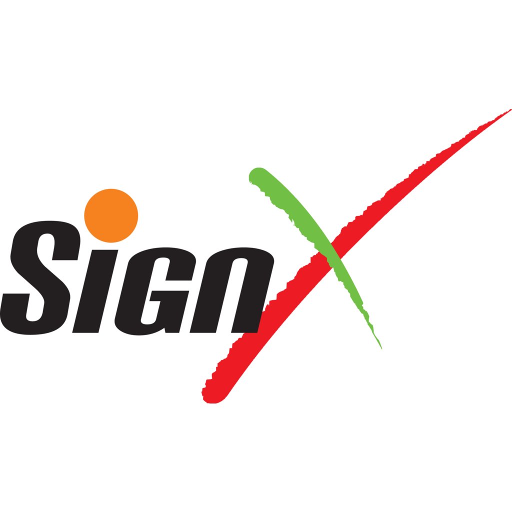 Logo, Arts, Sign-X