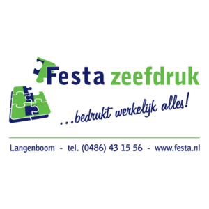 Festa zeefdruk Logo