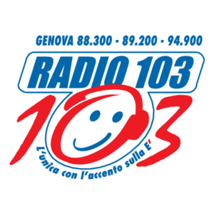 Radio 103 Liguria Logo