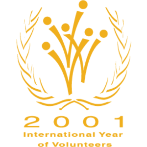 International Year of Volunteers 2001 Logo