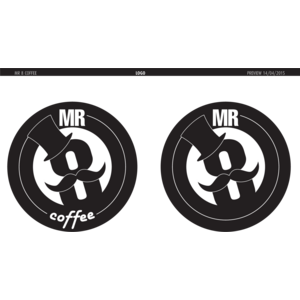Mr. 8 Coffee Logo