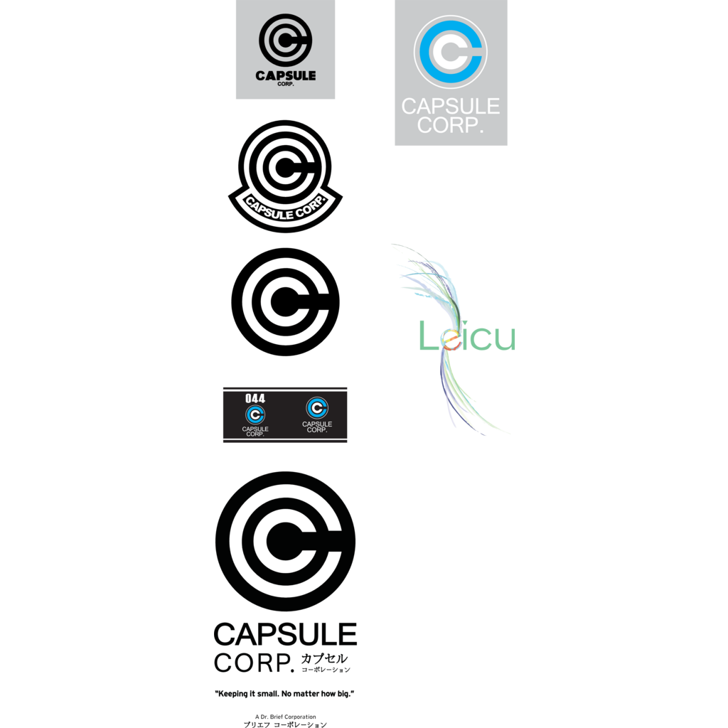 Logo, Unclassified, Capsule Corp. Pack