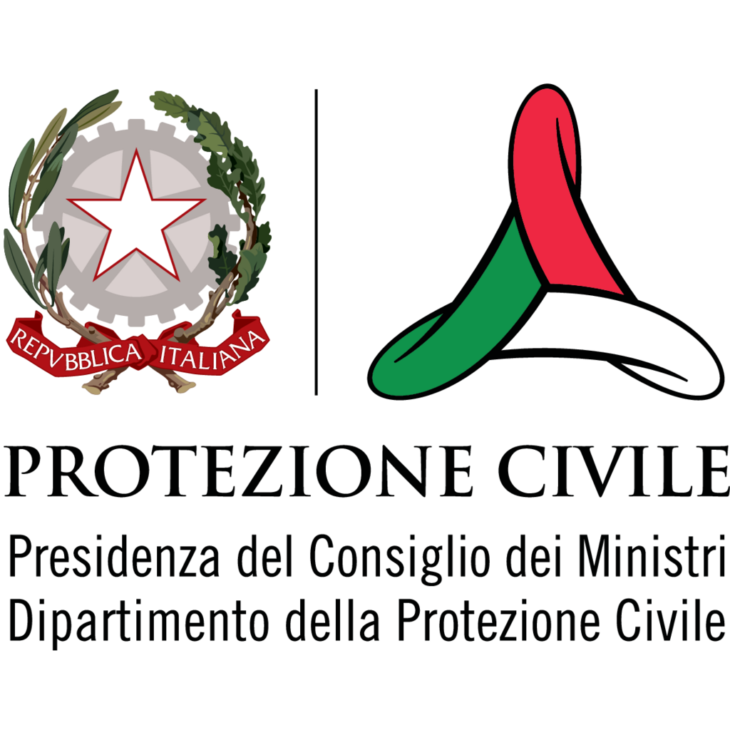 Logo, Government, Italy, Presidenza del Consiglio dei Ministri - Dipartimento della Protezione Civile