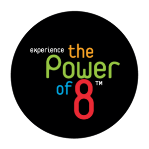 The Power of 8 Logo
