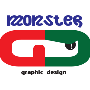Monster Graphic Design Logo