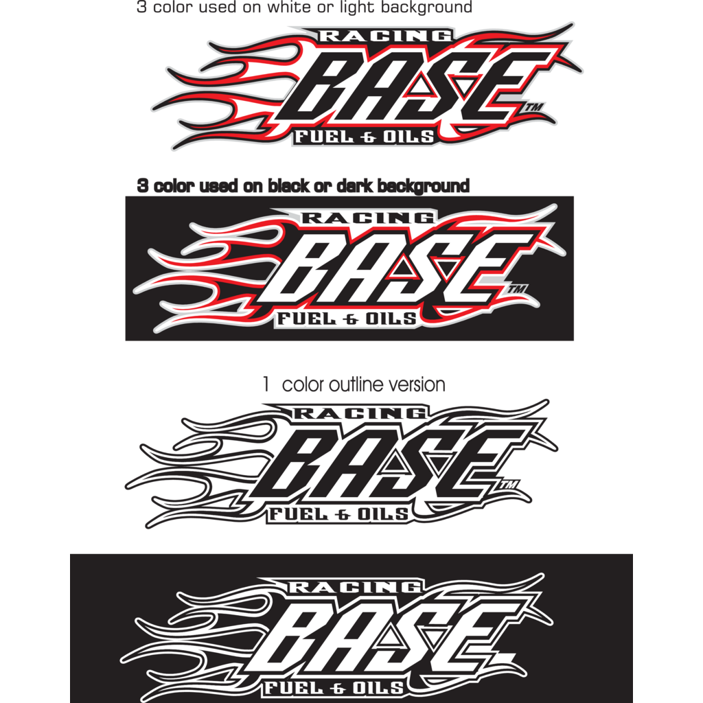 Logo, Auto, United States, BASE Fuel and Oils