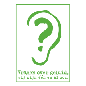 Vragen over geluid Logo