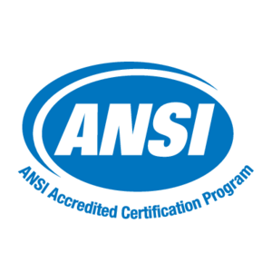 ANSI Accredited Certification Program Logo