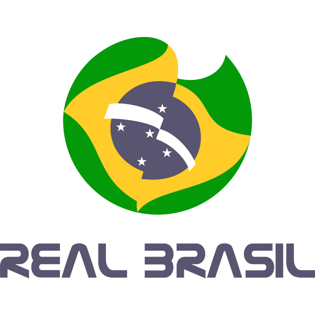 Brazil flag logo, simple black style - Stock Illustration [37765494] - PIXTA