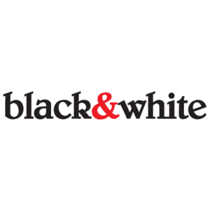 black&white Logo