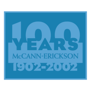 McCann-Erickson 100 Years Logo