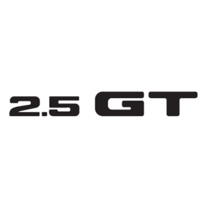 2 5 GT Logo