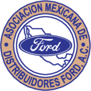 Asociación Mexicana de Distribuidores Ford Logo