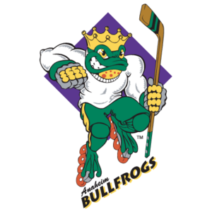 Anaheim Bullfrogs Logo