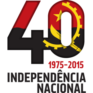 Angola 40 anos Logo